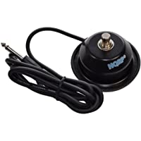 HQRP Interruptor de pie de amplificador de guitarra de 1 botón para Fender 099-4049-000- FM- Mustang- Blues Junior…